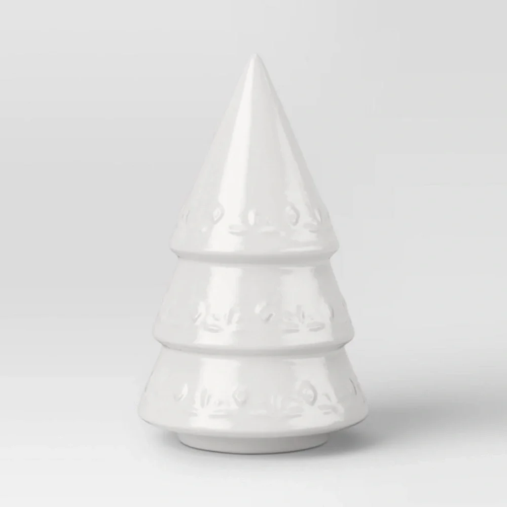 NEW Target Threshold White Medium Ceramic Christmas Tree 2025